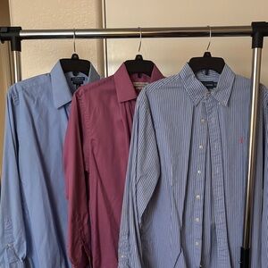 Croft & Barrow Blue, Purple, and Striped Dress Shirts